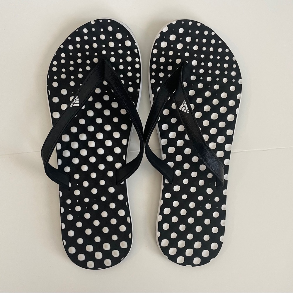 Adidas Dot Flip Flops